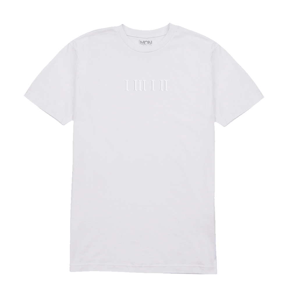 Image of I III I II WHITE TSHIRT