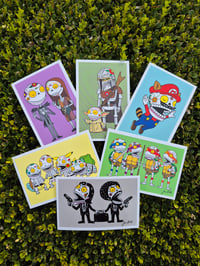 Image 2 of Pop Culture Calaveras Postcard Set 