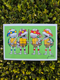 Image 3 of Pop Culture Calaveras Postcard Set 