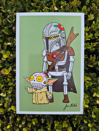 Image 7 of Pop Culture Calaveras Postcard Set 