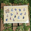 Pikmin Sticker Sheet