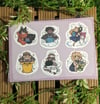 Dungeon Meshi Mascot Sticker Sheet