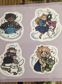 Image 3 of DunMesh Mascot Sticker Sheet
