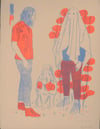 Twin Ghosts Risograph