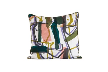 Image of 'Monolith' Cushion Moss- 55 x 55 cm