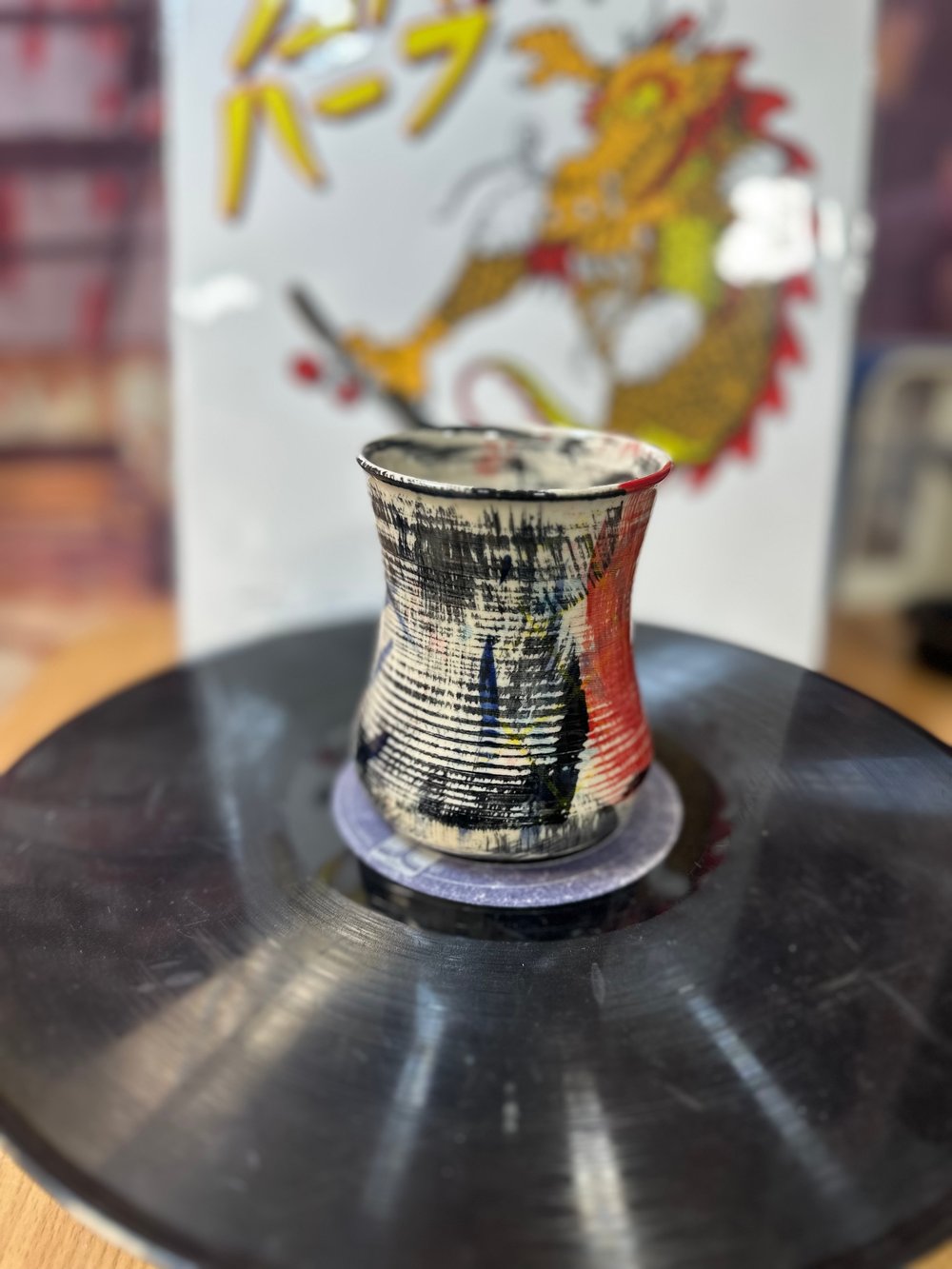 Distressed Graffiti Cup 