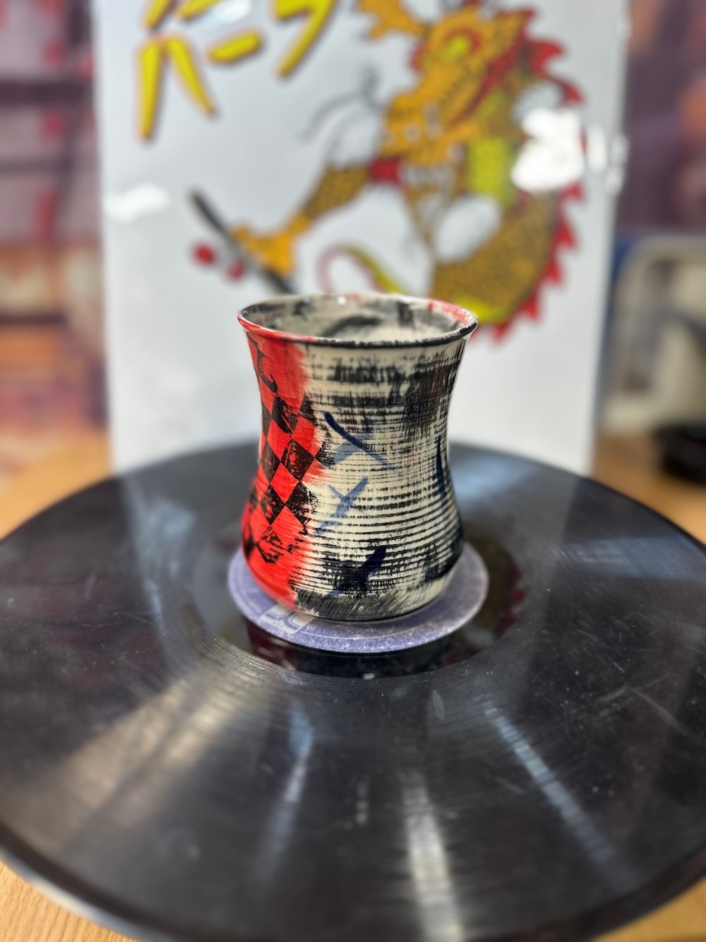 Distressed Graffiti Cup 
