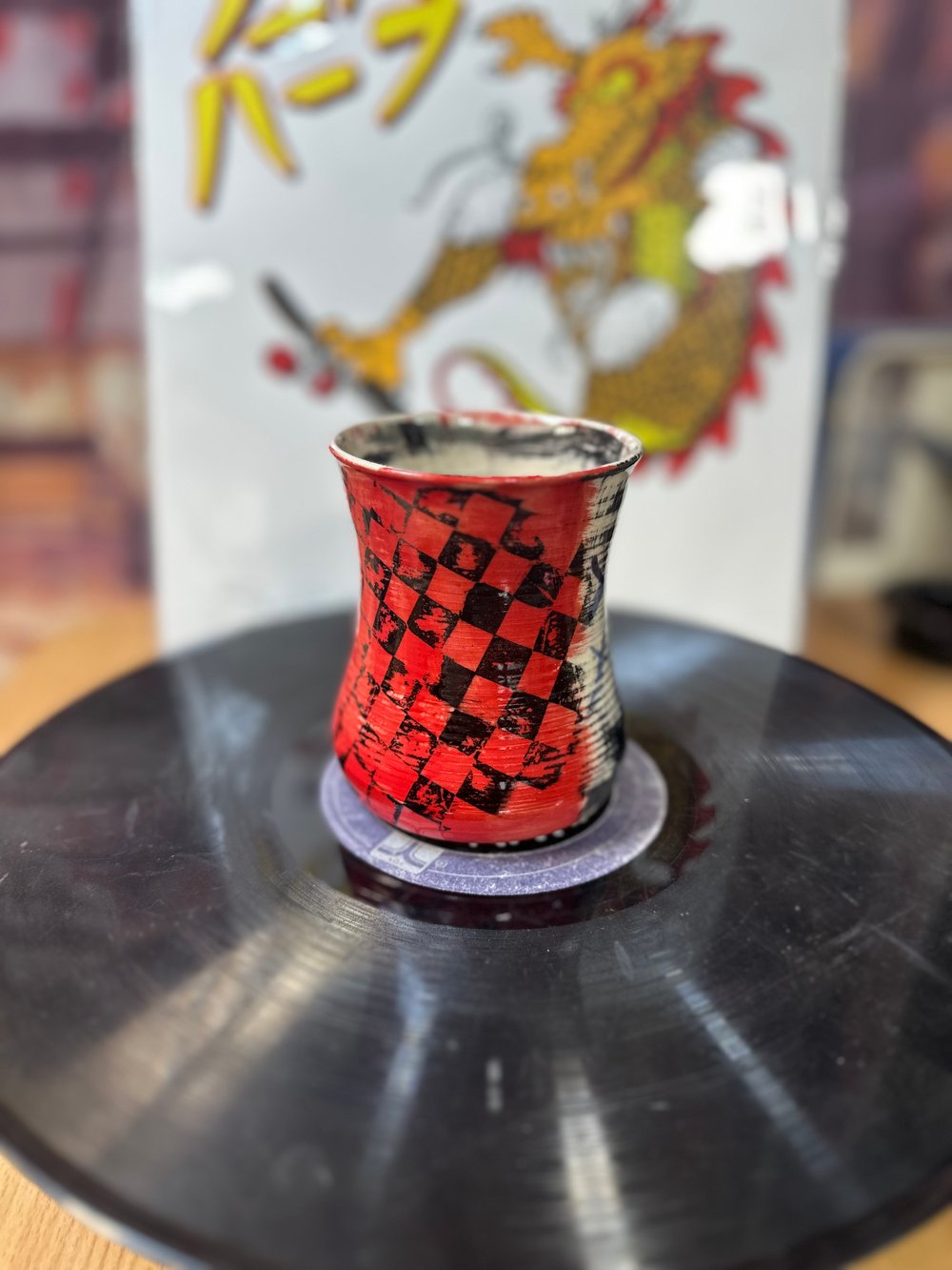 Distressed Graffiti Cup 