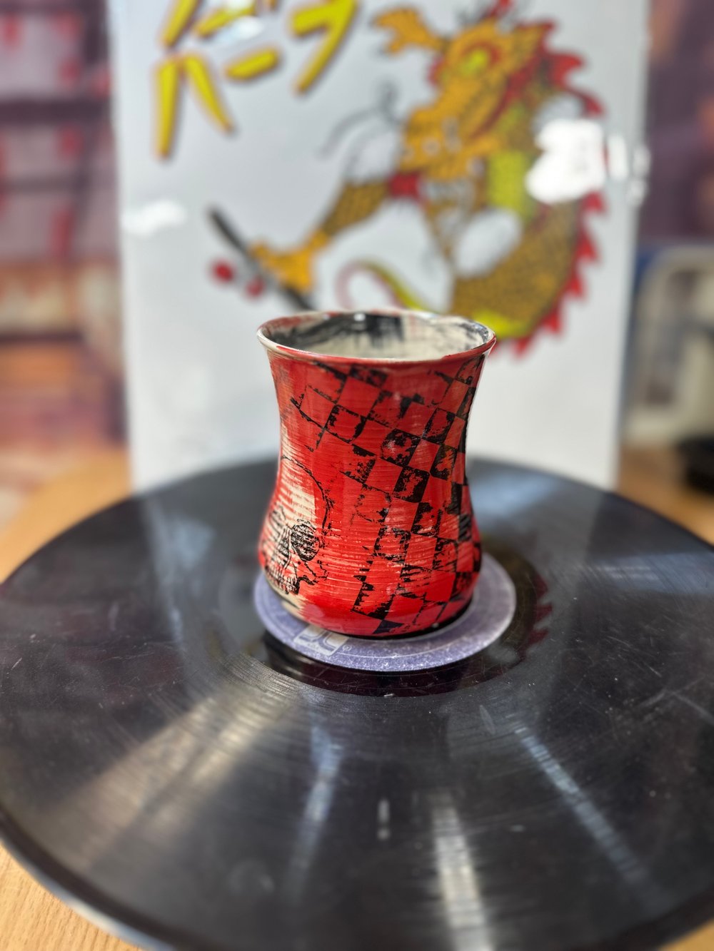 Distressed Graffiti Cup 