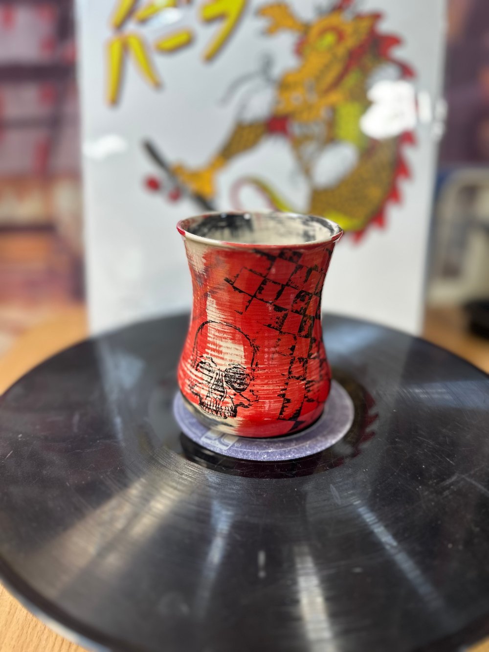 Distressed Graffiti Cup 
