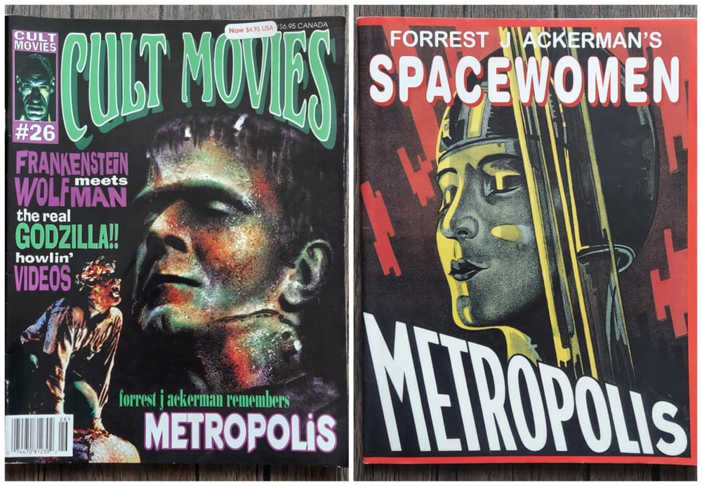 Classic horror magazines from the before times…