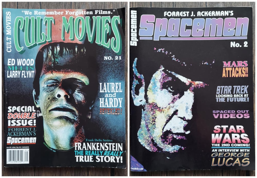 Classic horror magazines from the before times…