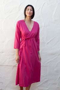 Image 2 of Long Wrap Dress