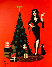 Vampira’s Holiday Spectacular- 5x7