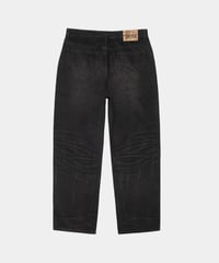 Image 2 of STUSSY_BIG OL' DENIM (VINTAGE DISTRESSED) :::BLACK:::