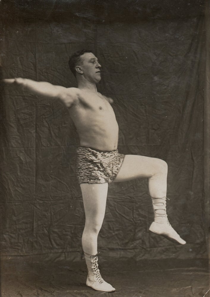 Image of Anonymous: bodybuilder Bert Harrington #1, UK ca. 1920