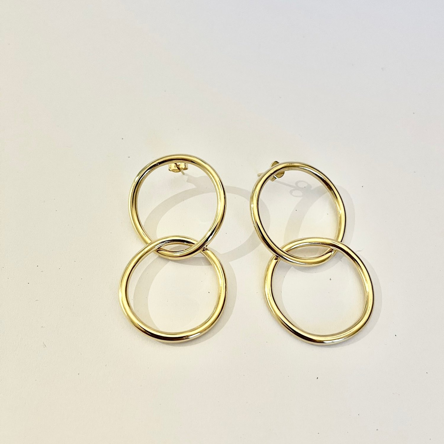 Image of Boucles d'oreilles Alba doubles