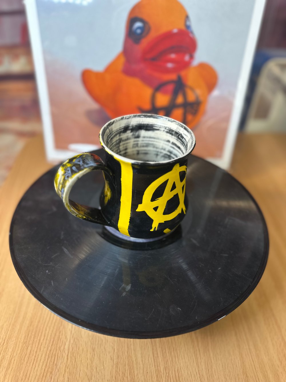 A' Yellow Mug 