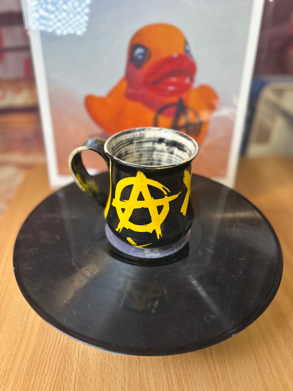 A' Yellow Mug 