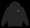 LRC - EMBROIDERED " MEMBERS " HOODIE - FADED BLACK