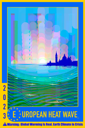 Image of European Heat Wave 2023 Poster