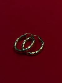 Image 4 of Bamboo Twist Earrings