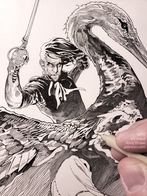 Image of <font color="yellow">*NEW: 2 available</font> MTG: Rem- Monster Slayer- Artist Proof Signed