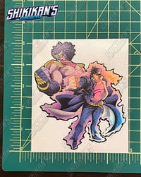 Image 4 of Jotaro Full Holo 5" Vinyl Sticker