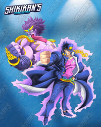 Image 1 of Jotaro Full Holo 5" Vinyl Sticker