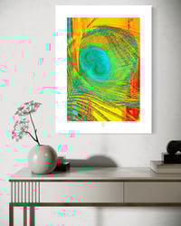 Image 2 of VIVID PEACOCK (36X24)
