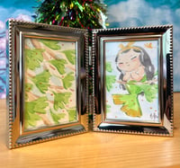 Image 2 of “Ginkgo Mermies: Joy” 2-pc Original Set