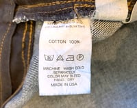 Image 10 of Engineered Garments indigo dyed denim jeans, made in USA, size 32 (fits 34”)