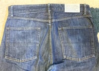 Image 7 of Engineered Garments indigo dyed denim jeans, made in USA, size 32 (fits 34”)