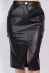 High Waist Cargo Skirt
