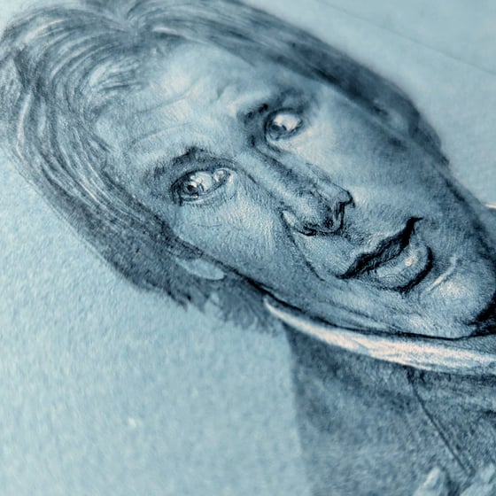 Image of HAN ROTJ BLUE SERIES DRAWING STUDY