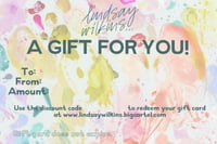 Image 2 of Lindsay Wilkins Art Gift Card