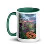  Tranquil Autumn Garden Mug - Green