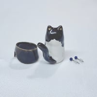 Image 5 of geto cat ceramic figurine (discount price)