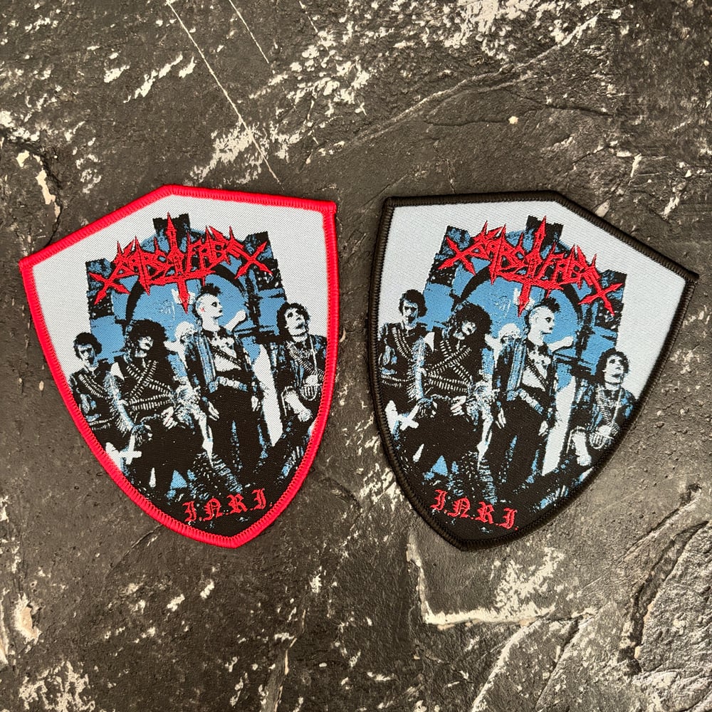 SARCOFAGO - I.N.R.I. PATCH