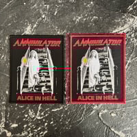 ANNIHILATOR - ALICE IN HELL WOVEN PATCH