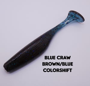 Image of 3.8" Paddle Tail Minnow (8pk) (Various Colors)