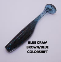 Image 2 of 2.8" Paddle Tail Minnow (8pk) (Various Colors)