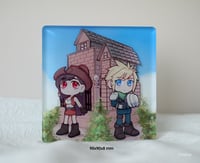 Image 1 of Cloud&Tifa [Shinra Manor] Double layered Acrylic Brick