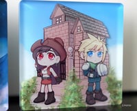 Image 2 of Cloud&Tifa [Shinra Manor] Double layered Acrylic Brick