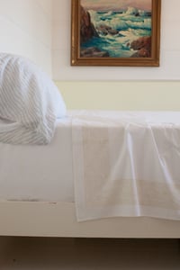 Image 1 of Flat Sheet with Sand Border
