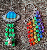 Image 1 of UFO Earring and Ear Wrap Cuff Combo