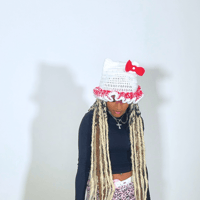 Image 1 of Bow Fluff Hat