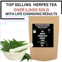 Image 3 of FREE SHIPPING KIT- HERPES OBLIGATE INTRACELLULAR PARASITE FLUSH MAXIMUM STRENGTH SUPPORT TEA 