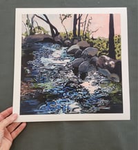 Image 1 of Gloria's Creek at Dusk print