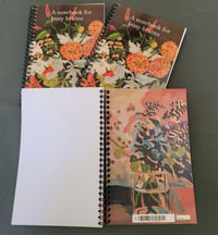 Image 3 of Floral notebook for busy brains.